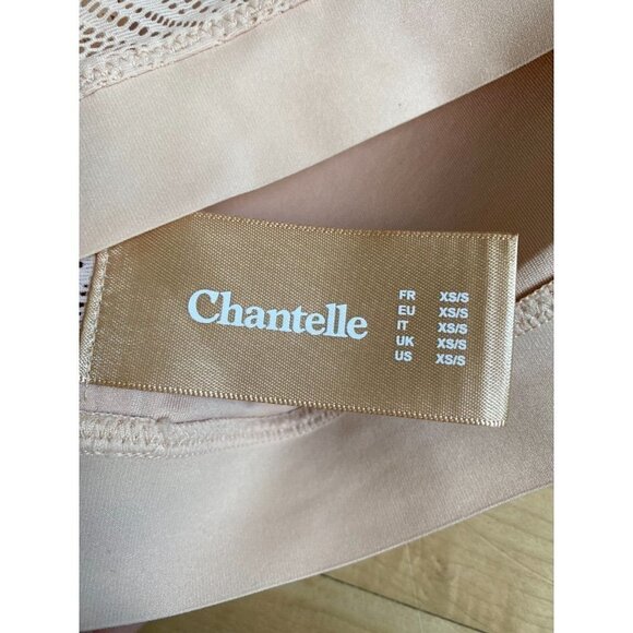 CHANTELLE Soft Stretch Padded Bra Top with Lace Back XS/S BNWOT - Picture 5 of 6